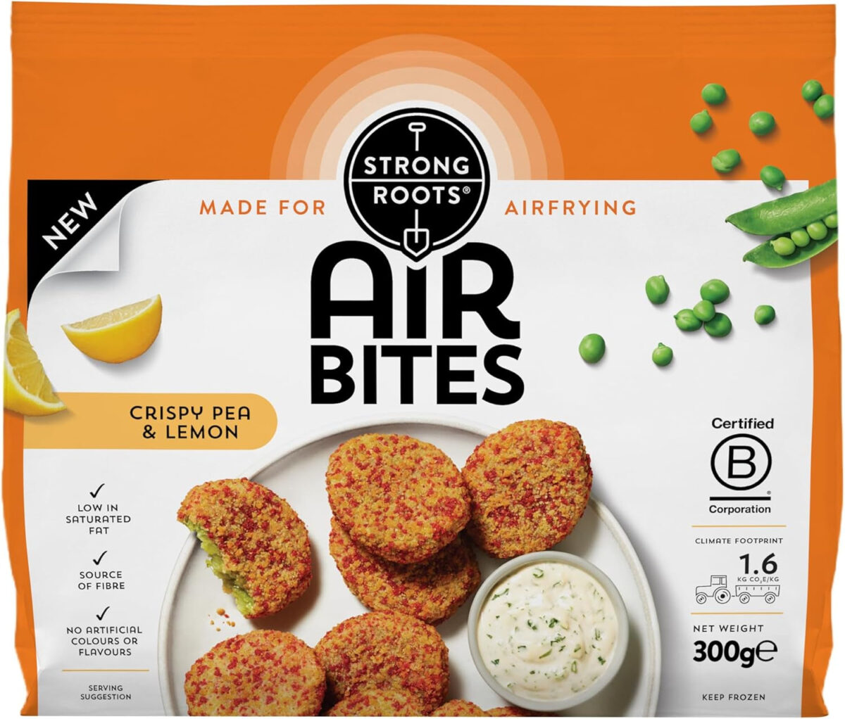 Strong Roots Air Bites Crispy Pea and Lemon (300G)