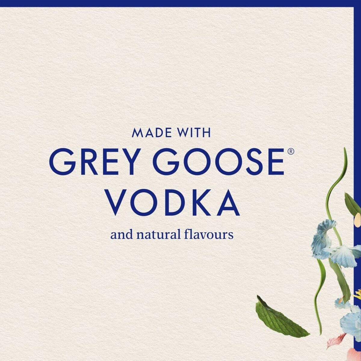 Grey Goose Essences Vodka Spritz, Strawberry & Lemongrass, 4.5% ABV, 12 X 25Cl / 250Ml, Ready-To-Drink Pre-Mixed Cocktail Can, Made with Grey Goose Vodka & Natural Flavours