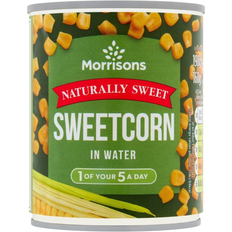 Morrisons Sweetcorn in Water, 160G