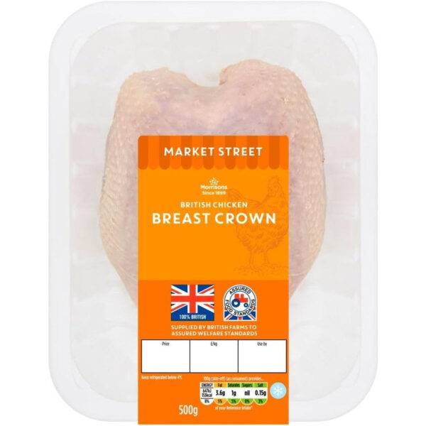 British Chicken Breast Crown 500G