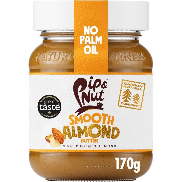 Pip & Nut Smooth Almond Butter, 170G