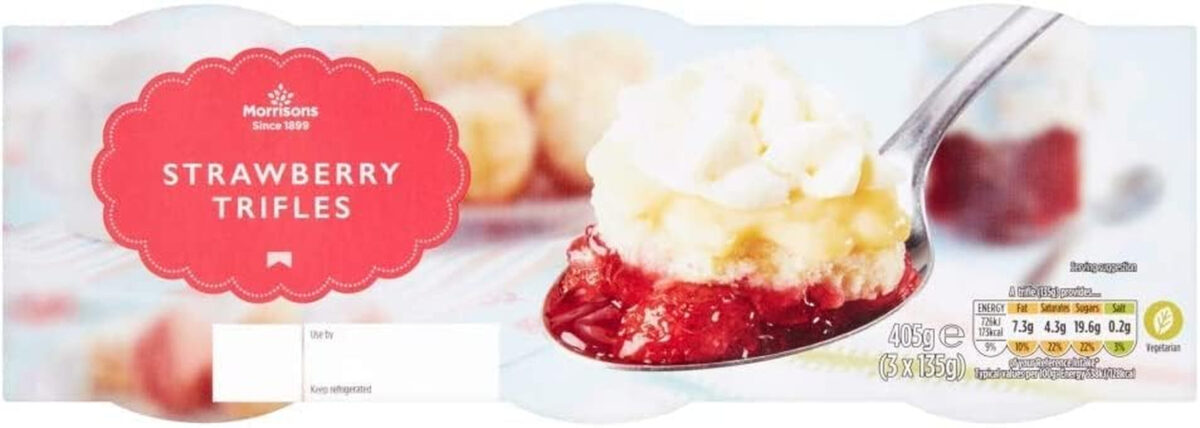 M STRAWBERRY TRIFLE 3X135G