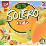 Solero Exotic Ice Cream , 3X 90Ml