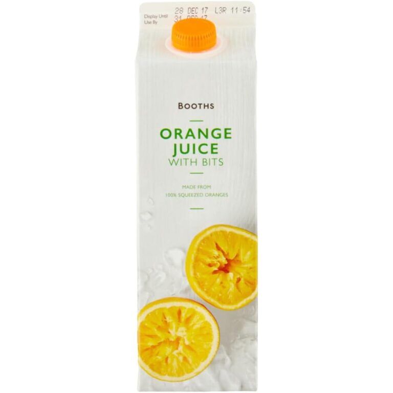 Booths Juice Nfc Orange Bits