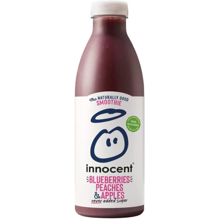 Innocent Blueberries, Peaches & Apples Smoothie 750Ml