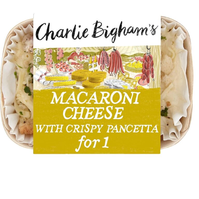 Charlie Bigham'S Macaroni Cheese with Crispy Pancetta, 340G