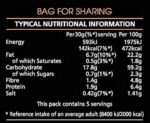Sensations Balsamic Vinegar and Caramelised Onion Thick Cut Vegetarian Potato Crisps, Sharing Bag, 150 G