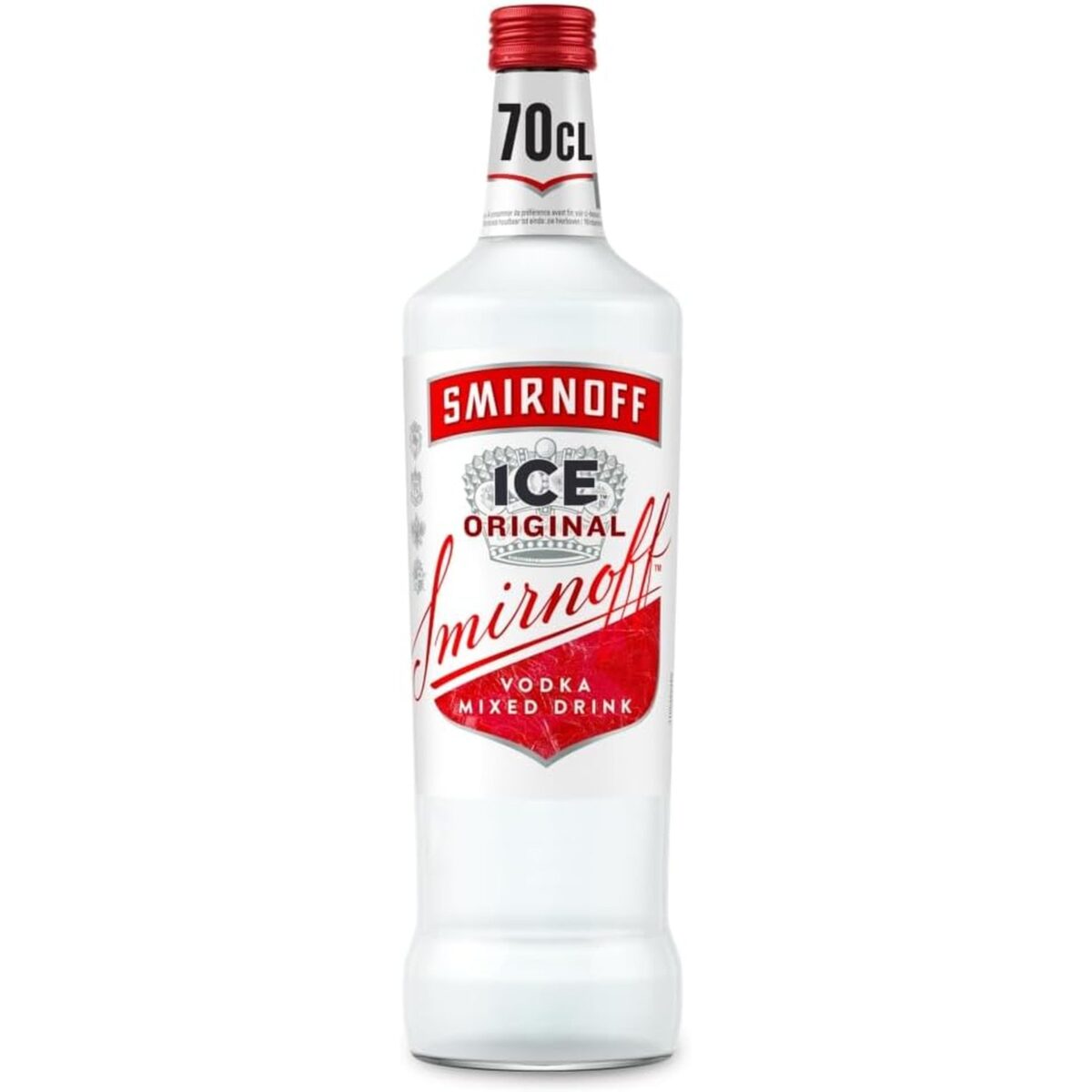 Smirnoff Ice Original Vodka Mixed Drink | 4% Vol | 70Cl | Smirnoff No. 21 Vodka Mixed with Lemon & Sugar | Crisp | Citrus Taste | Serve Chilled