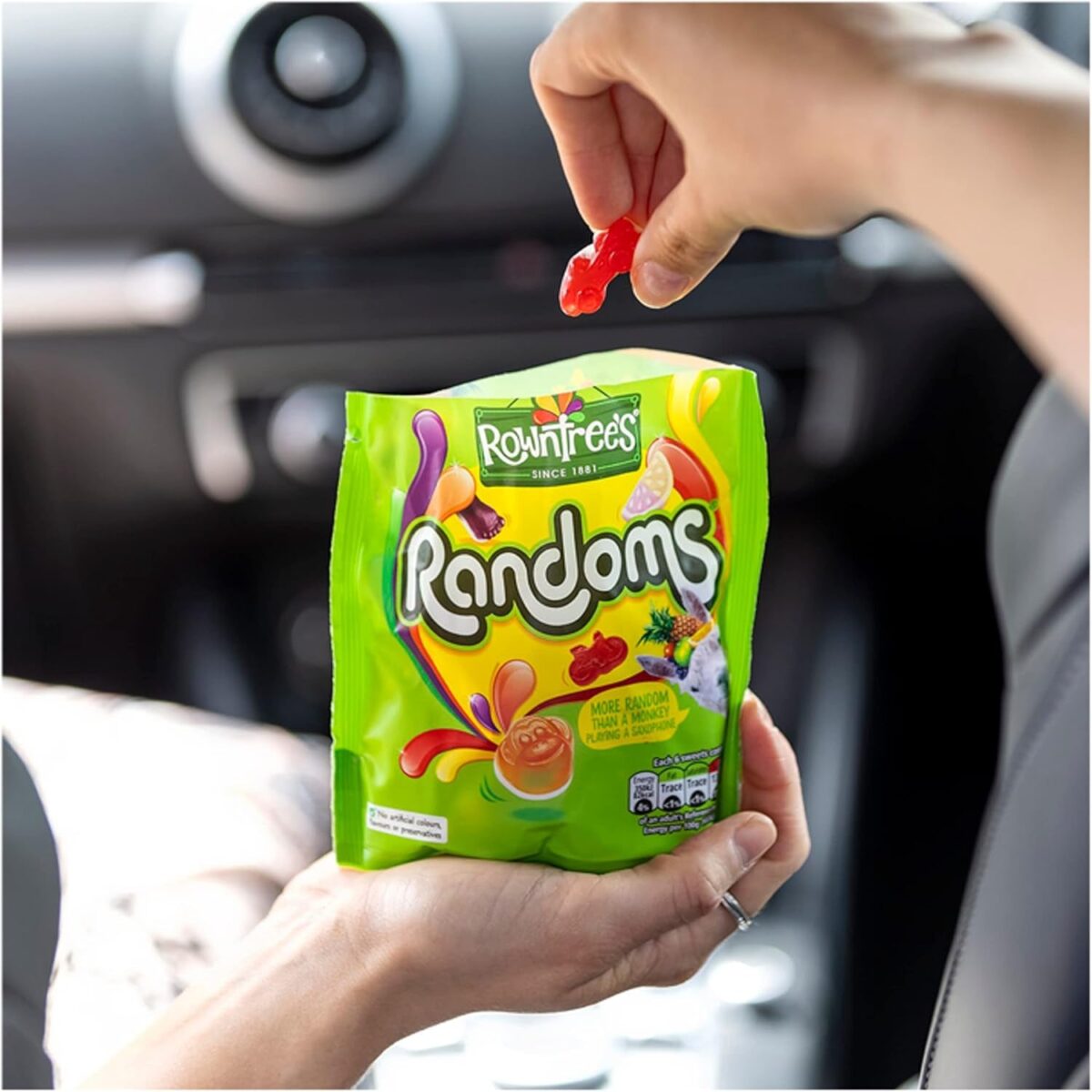 Rowntree'S Randoms Sweets Sharing Pouch Bag, 150G