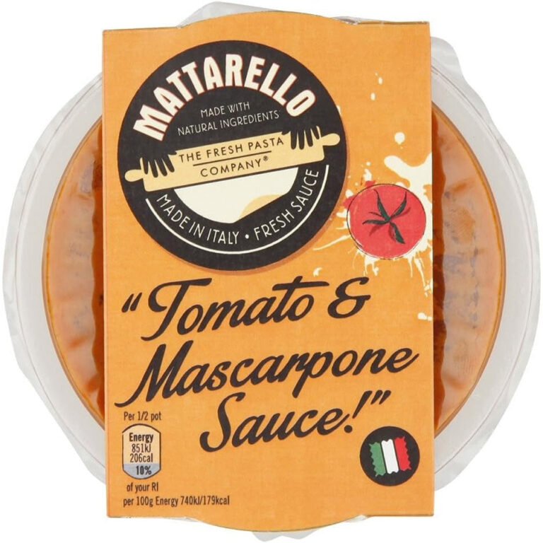 Mattarello Tomato and Mascarpone Sauce, 230 G