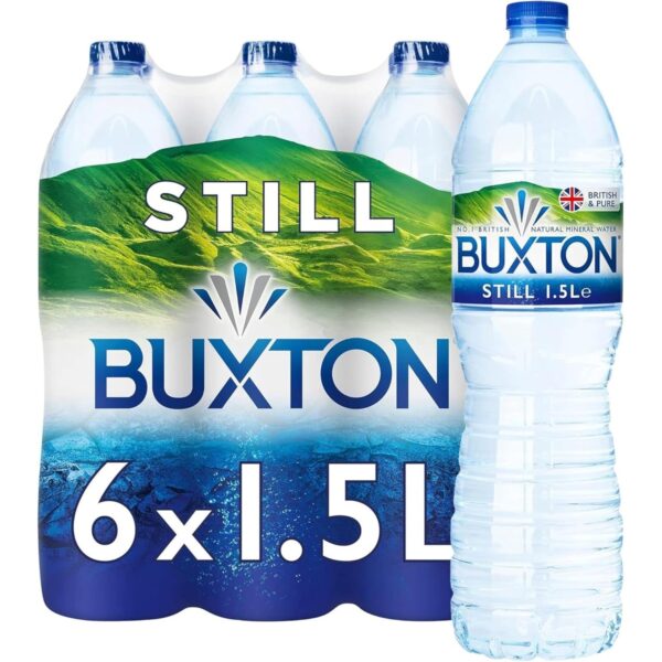 Buxton Still Natural Mineral Water 6X1.5L