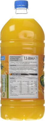 Morrisons Orange Squash No Added Sugar 1.5 Litre