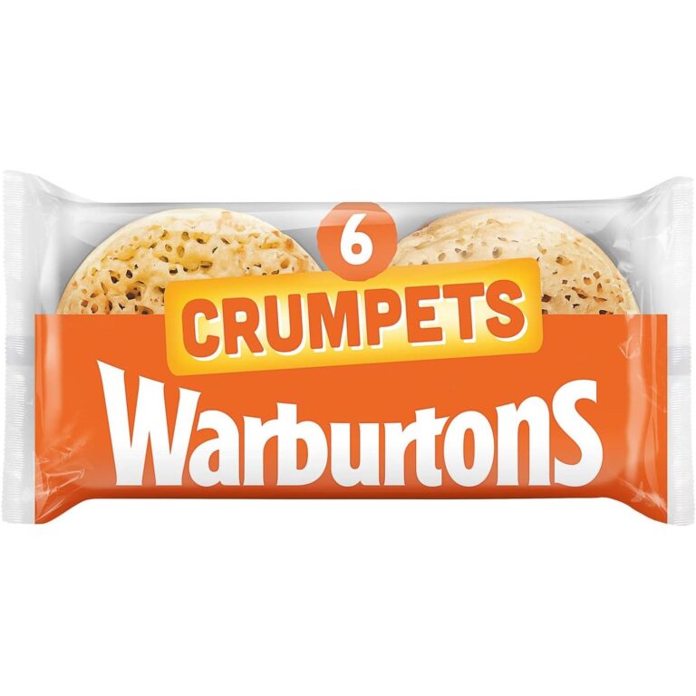 Warburtons Crumpets, 6 Count (Pack of 1)