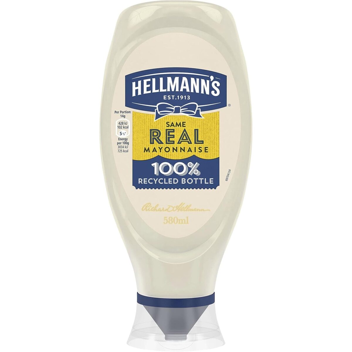 Hellmann'S Real Mayonnaise 580 Ml