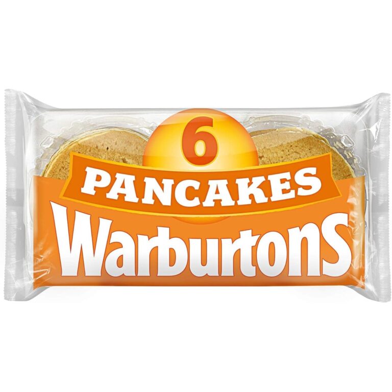 Warburtons 6 Pancakes, 158G