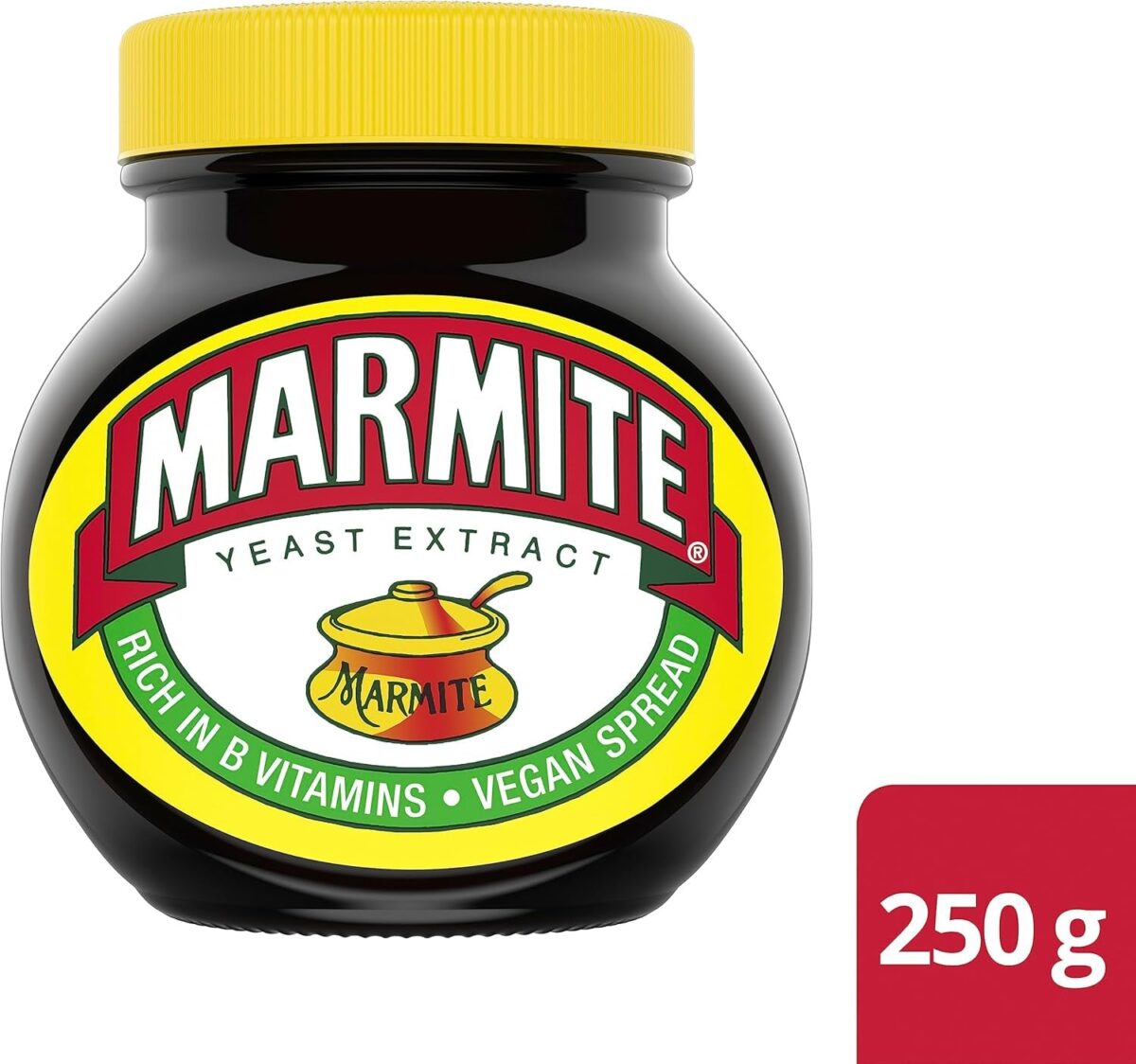 Marmite Spread Classic Yeast Extract Made with Sustainably Grown Ingredients Rich in B Vitamins 250 G