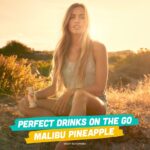 Malibu Sparkling Pre-Mixed Drink, Pineapple, 250Ml