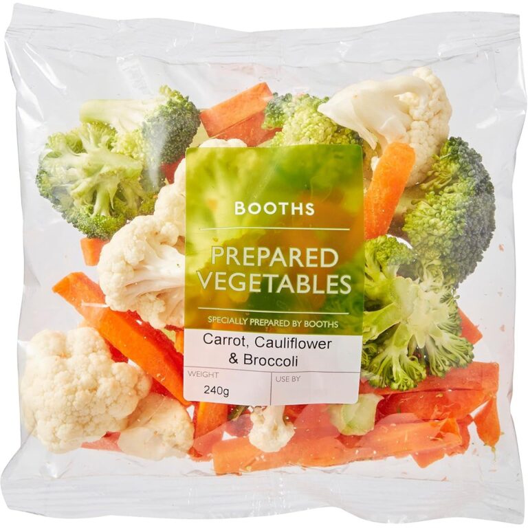 Booths Prepared Vegatables - Carrot, Cauliflower and Broccoli, 240G