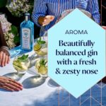 Bombay Sapphire Premium Distilled London Dry Gin, 40% ABV, 100Cl / 1L, Vapour Infused with 10 Hand Selected Exotic Botanicals