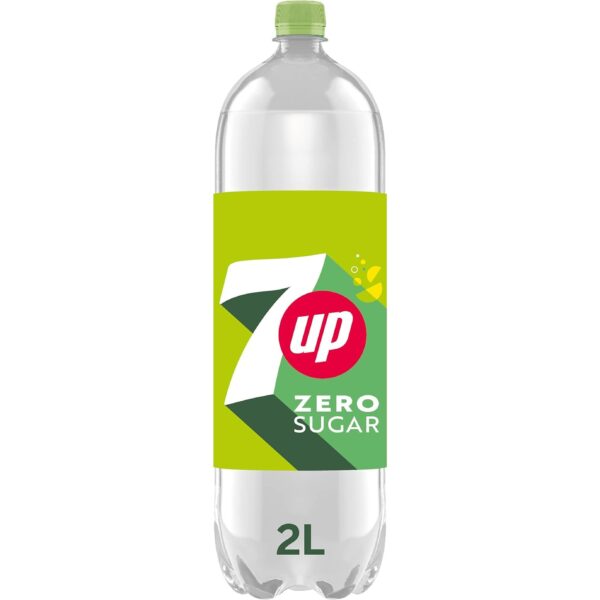 7UP Zero Lemon & Lime Bottle 2L