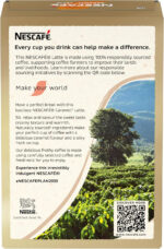 NESCAFÉ Caramel Latte Instant Coffee 8 X 17G Sachets, 100% Responsibly Sourced Coffee
