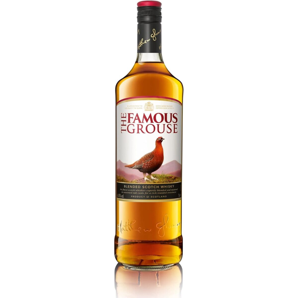The Famous Grouse Finest | Scotch | Blended Whisky | Dried Fruit & Soft Spices | Scotland'S Favourite Whisky for over 40 Years | 40% ABV | 1 L