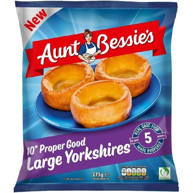 Aunt Bessie'S 10 Proper Good Large Yorkshires, 275G (Frozen)