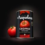 Napolina Chopped Tomatoes, 400 G (Pack of 4)