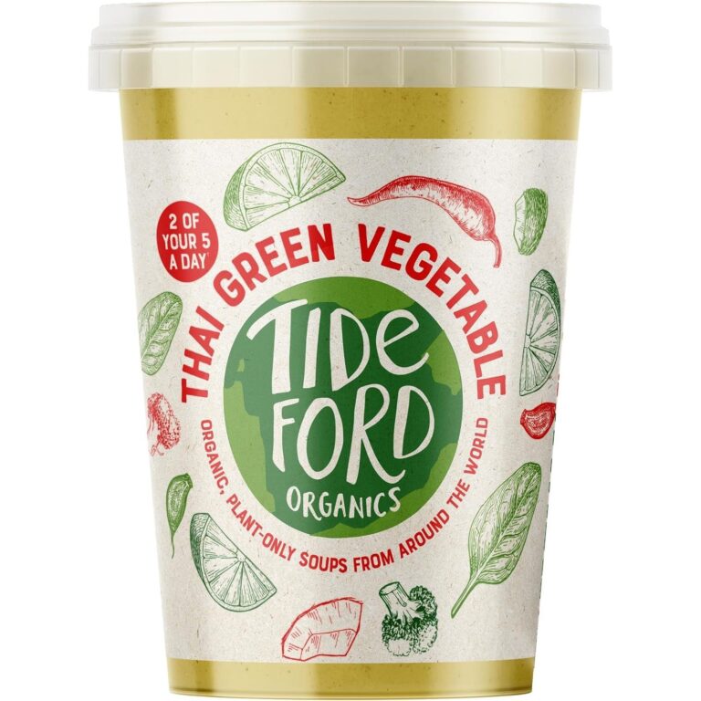 Tideford Organics Soup, Thai Green Vegetable 560G