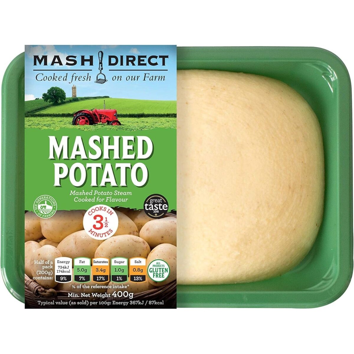 Mash Direct Mashed Potato, 400G