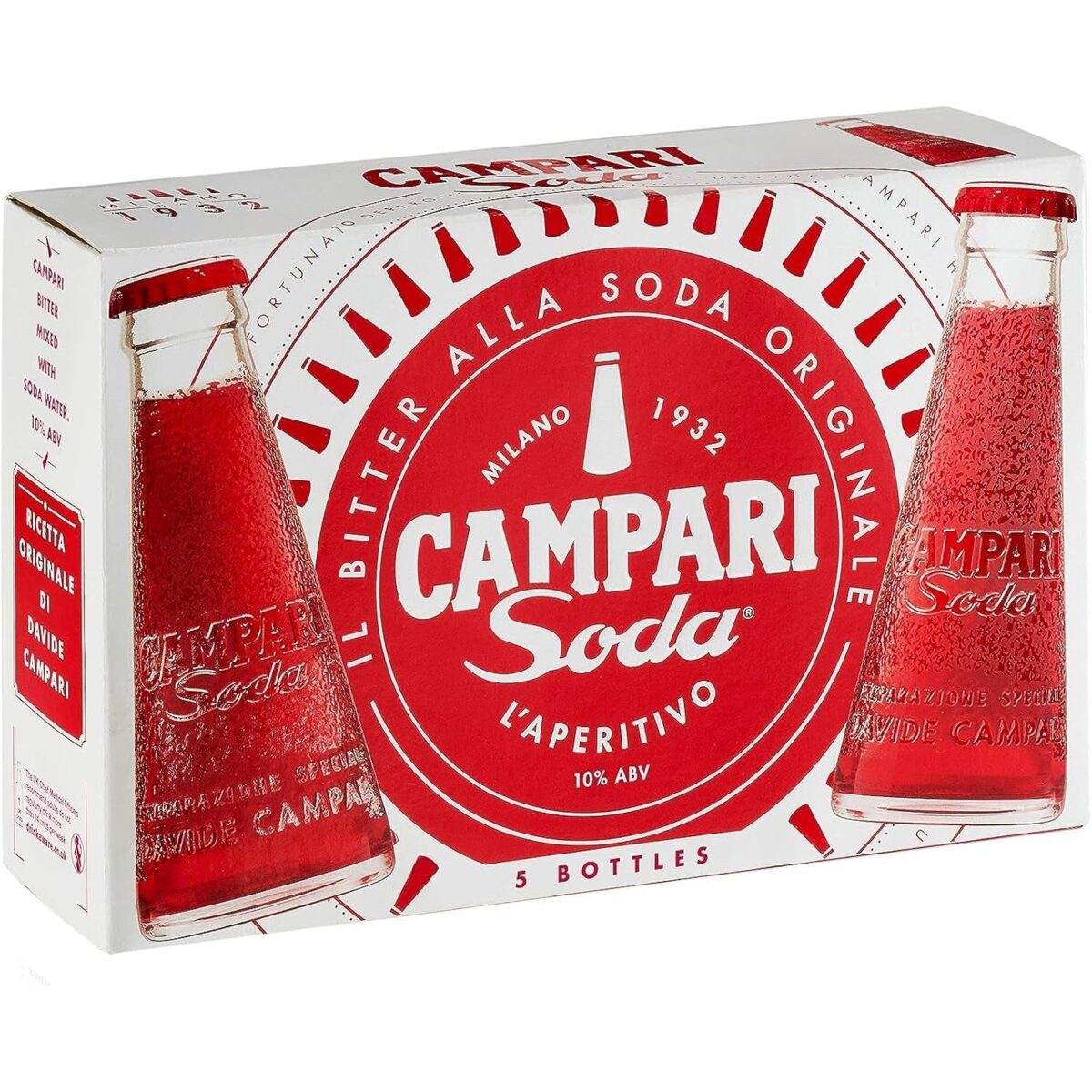 Campari Soda Pack 5 X 9.8Cl