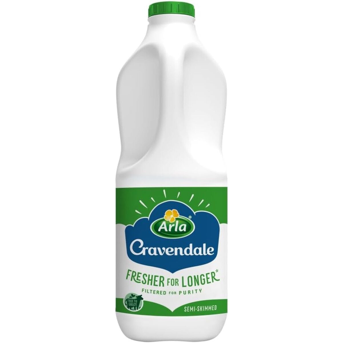 Cravendale Filtered Fresh Semi Skimmed Milk 2 Litre Fresher for Longer