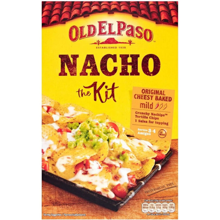 Old El Paso Mexican Original Cheesy Baked Nacho Kit, 505G