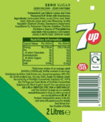 7UP Zero Lemon & Lime Bottle 2L