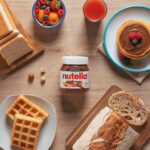Nutella Hazelnut Chocolate Spread Jar for Pancakes, Unique Recipe for a Smooth Texture and an Unmistakable Taste, Pack of 1 X 350G