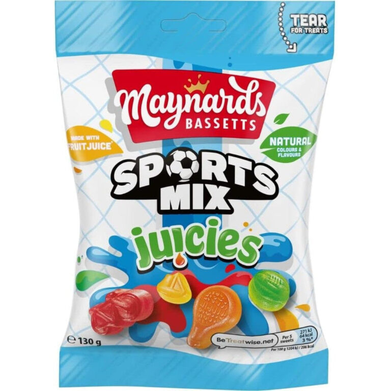 Maynards Bassetts Sports Mix, 130G