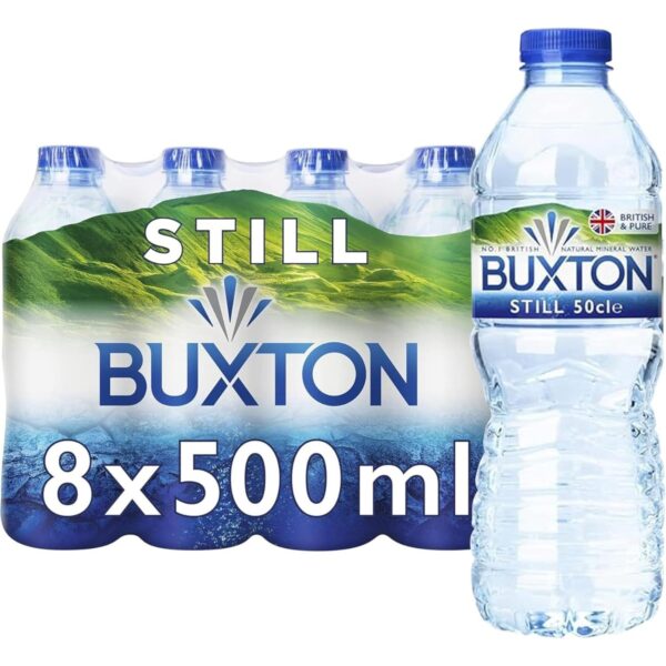 Buxton Still Natural Mineral Water 8X500Ml