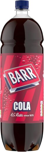 BARR since 1875, 2L Classic Cola, Low Sugar Fizzy Drink "Fizzing with Fun" - 1 X 2L Bottle