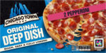 Chicago Town 2 Deep Dish Pepperoni Mini Pizzas, 2 X 155G (Frozen)