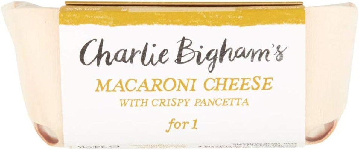 Charlie Bigham'S Macaroni Cheese with Crispy Pancetta, 340G