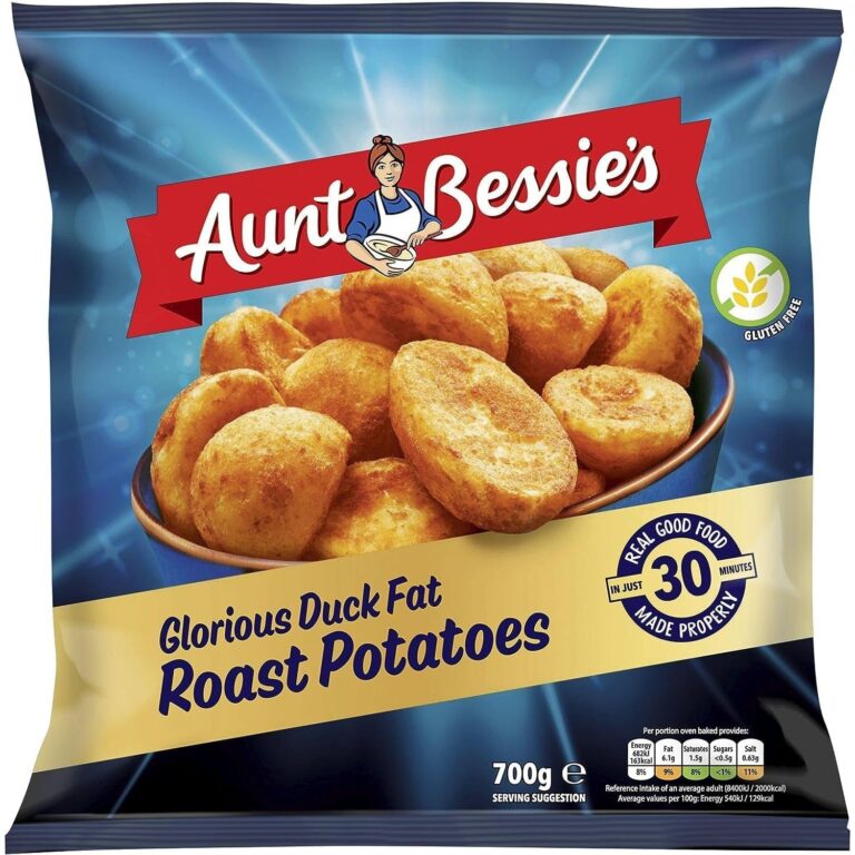 Aunt Bessie'S Glorious Duck Fat Roast Potatoes, 700G (Frozen)