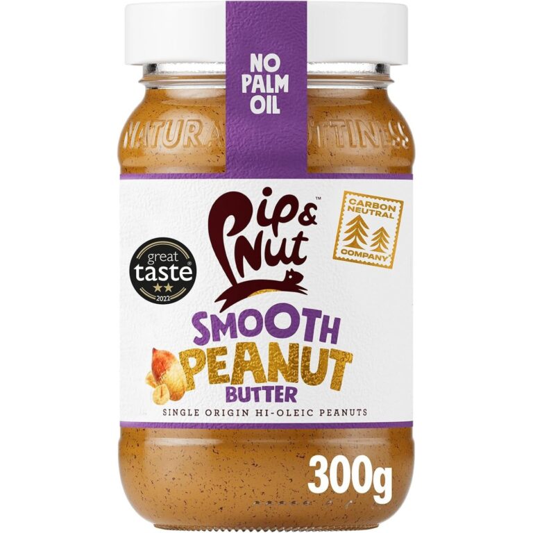 Pip & Nut Smooth Peanut Butter, 300G