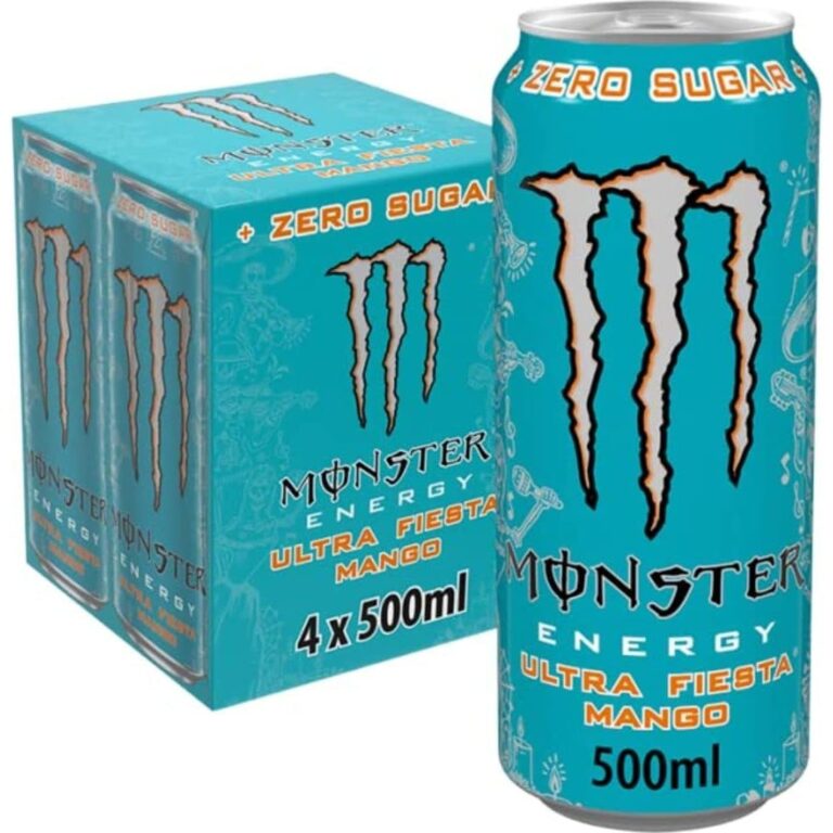 Monster Energy Ultra Fiesta Mango, 4 X 500Ml