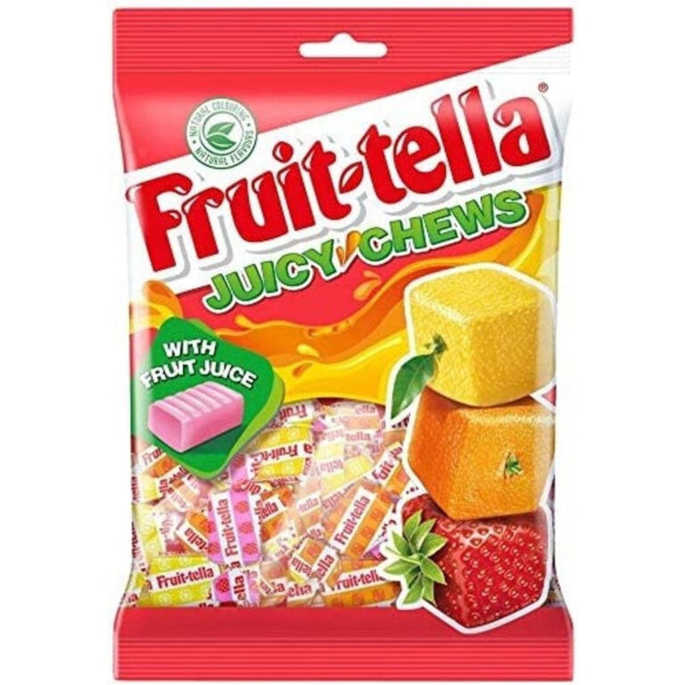 Fruittella Juicy Chews Sweets, Fruit Juice, 170G