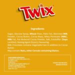 Twix Caramel & Milk Chocolate Fingers Biscuit Snack Bars Multipack 9X20G