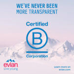 Evian Still Natural Mineral Water, 6 X 500Ml