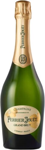 Perrier-Jouët Grand Brut Non Vintage Champagne, 75 Cl with Gift Box